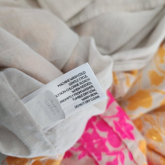 Old Navy Y2K Maxi Dress XXL Tiered Boho V-Neck Metallic Sleeveless‎ Beach Lined - Picture 11 of 12